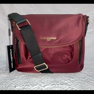 🚨SOLD🚨NWT KARL LAGERFELD CARA NYLON PRINT